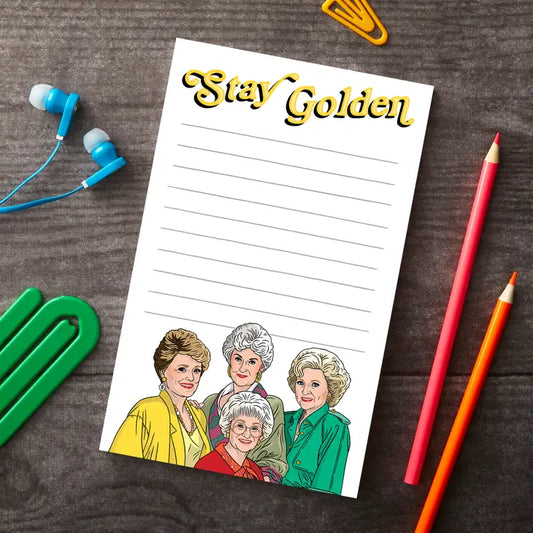 Golden Girls Notepad