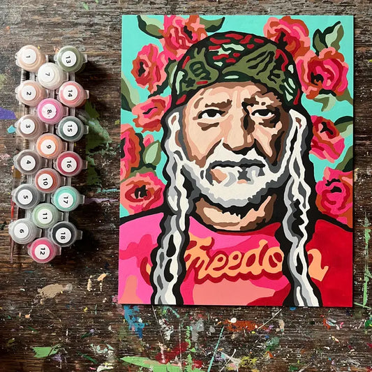 Willie Paint By Numbers