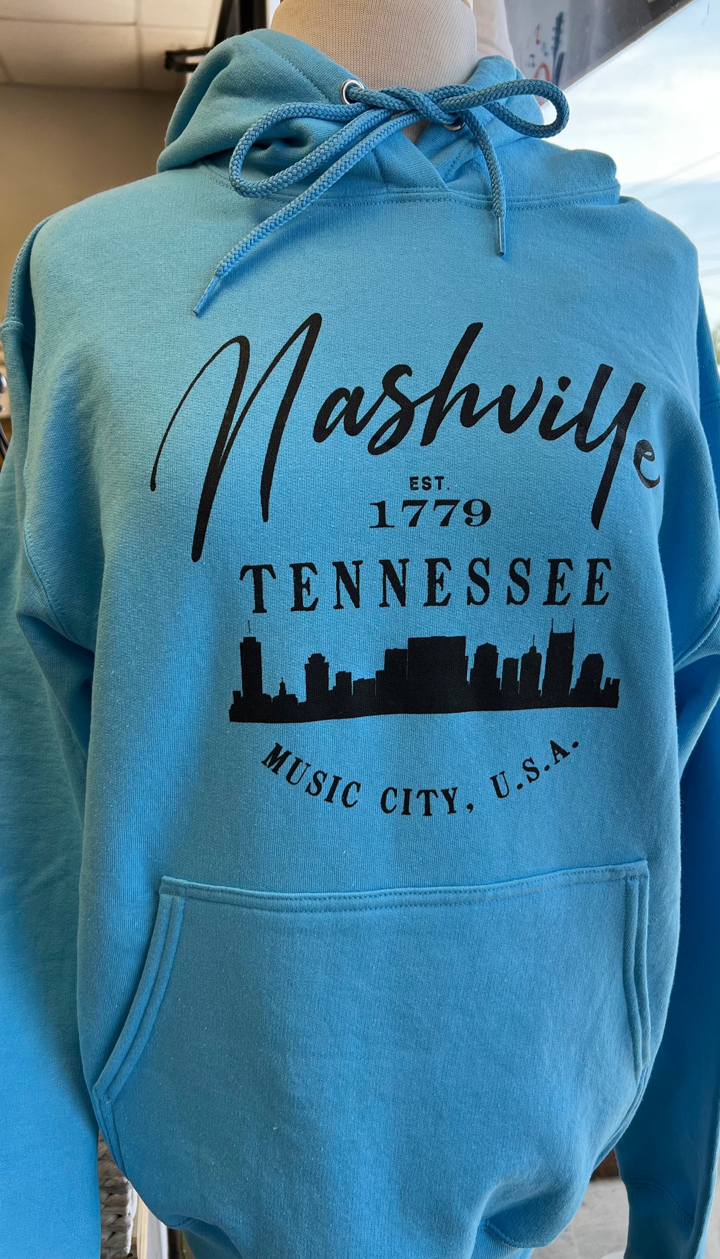 Blue Nashville Hoodie