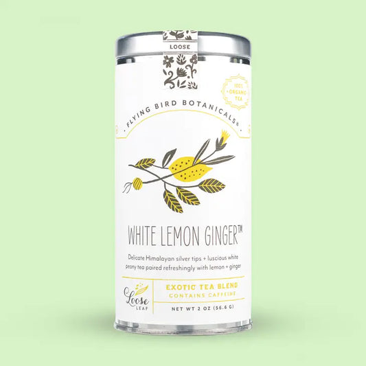 White Lemon Ginger Tea