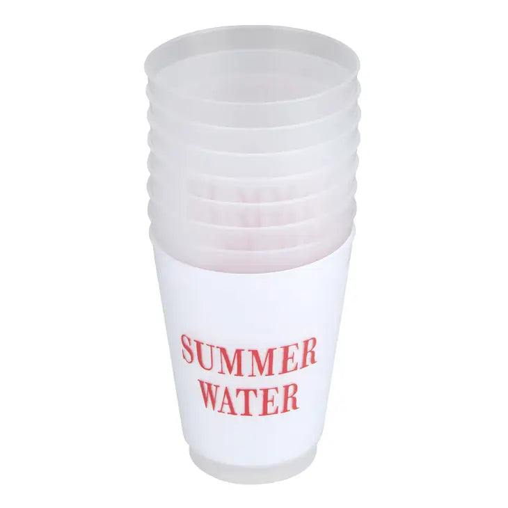 Summer Water Cups - 8pk